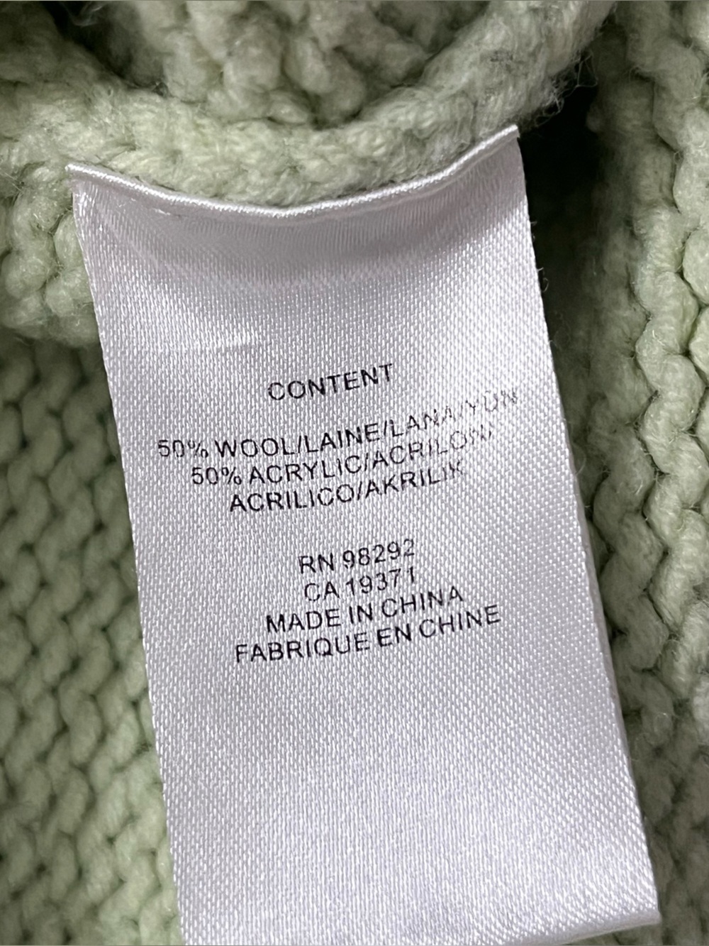 TIBI Wool Blend Cropped Polka Dot Sweater - Picture 8 of 9